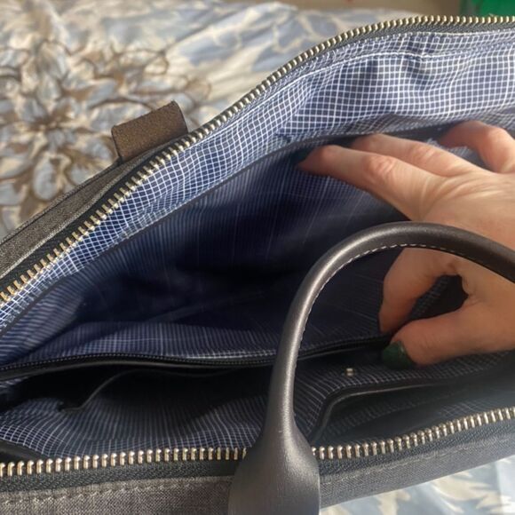 Jack Spade New York grey laptop bag - Picture 9 of 11